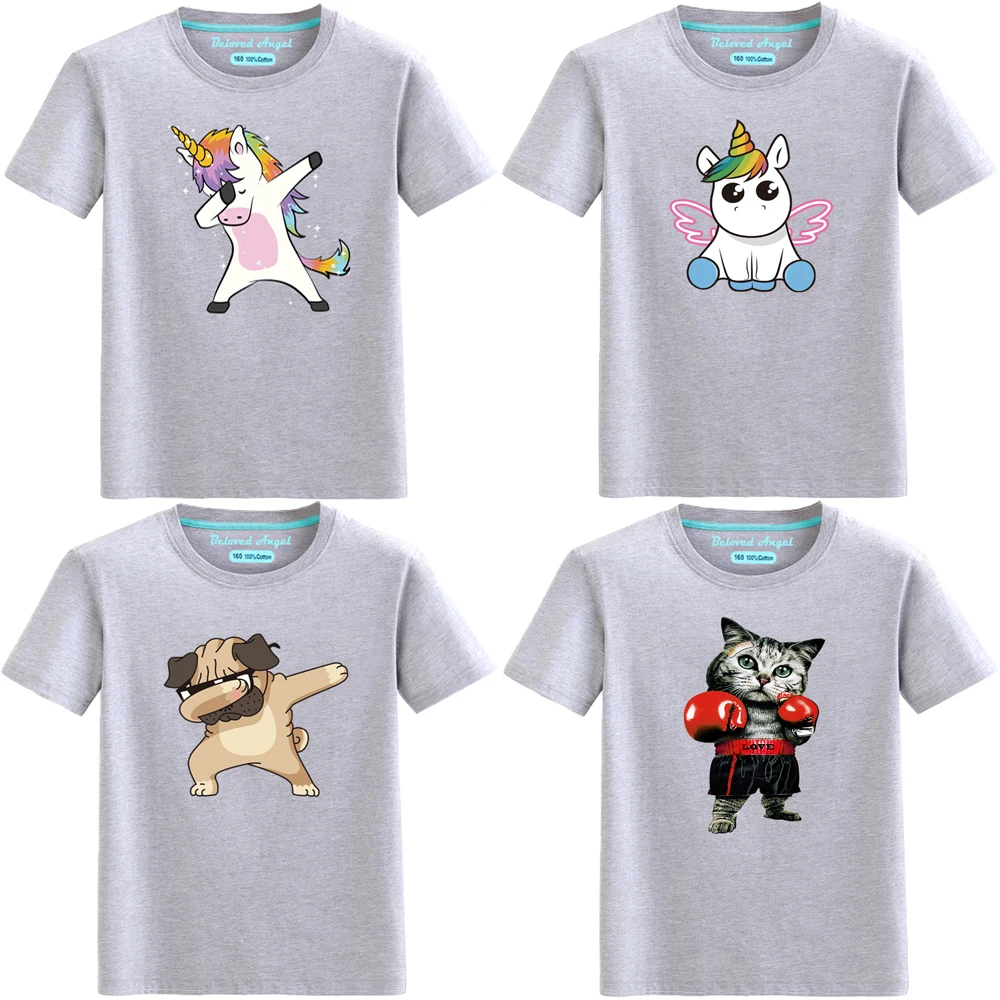 3D Cartoon Unicorn Kids Tops 3-15 Yrs Baby Kids Boys Girls Children Street Style T Shirt Short Sleeves Cotton Clothing Print Tee
3D Cartoon Unicorn Kids Tops 3-15 Yrs Baby Kids Boys Girls Children Street Style T Shirt Short Sleeves Cotton Clothing Print Tee