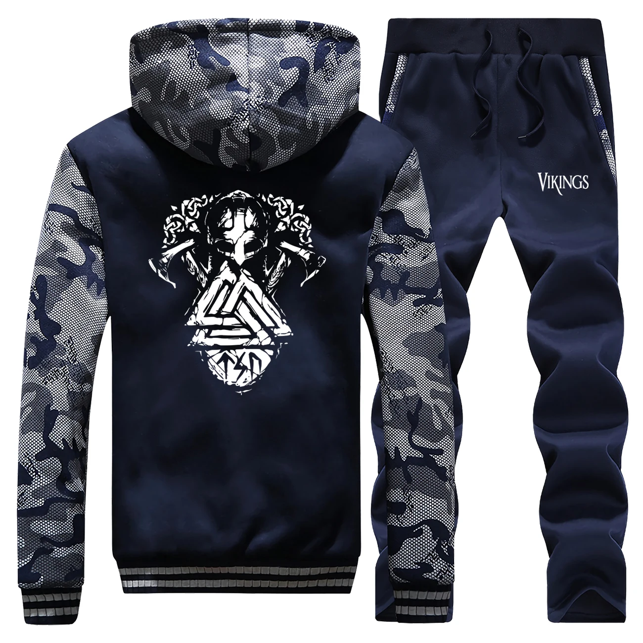 vikings military hoodie