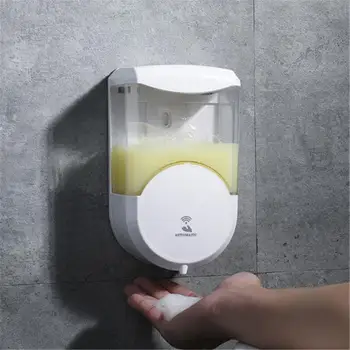 600ml Kitchen Smart Automatic Touchless Sensor Infrared Induction Wall Mounted Liquid Hotel Home Bathroom Toilet Soap Dispenser
600ml Kitchen Smart Automatic Touchless Sensor Infrared Induction Wall Mounted Liquid Hotel Home Bathroom Toilet Soap Dispenser