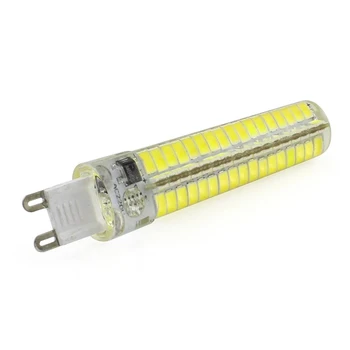 

LED Dimmable Silicone Lamp Light G9 5W LED Corn Bulb 136 SMD 5730 220v 200V-240V White