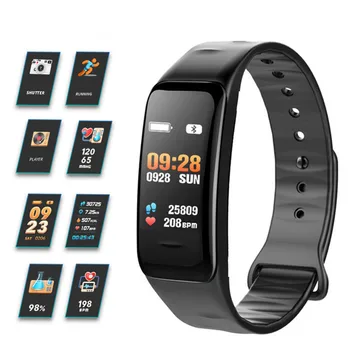Smart Dynamic Color Screen Bracelet Heart Rate Blood Pressure Monitoring Fitness Tracker Bluetooth Sports Smart Watch Wristband
Smart Dynamic Color Screen Bracelet Heart Rate Blood Pressure Monitoring Fitness Tracker Bluetooth Sports Smart Watch Wristband