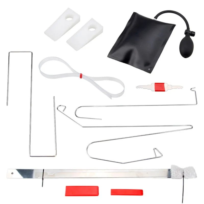 1set Universal Car Door Key Lost Lock Out Emergency Opener Opening Unlock Tool Kit+Air Pump
1set Universal Car Door Key Lost Lock Out Emergency Opener Opening Unlock Tool Kit+Air Pump