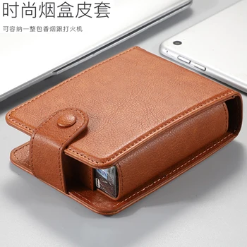 Cigarette Case Lighter Leather Case High Grade Creative Personality Portable Clip Wallet Pressure Protection Cover
Cigarette Case Lighter Leather Case High Grade Creative Personality Portable Clip Wallet Pressure Protection Cover