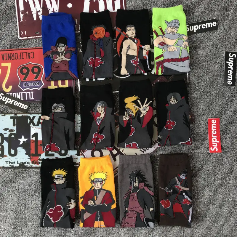 2020 New Fashion Naruto Unisex Socks Anime Street Trend Japanese-Style Winter Keep Warm Pure Cotton Soft Comfortable Hip Hop
2020 New Fashion Naruto Unisex Socks Anime Street Trend Japanese-Style Winter Keep Warm Pure Cotton Soft Comfortable Hip Hop