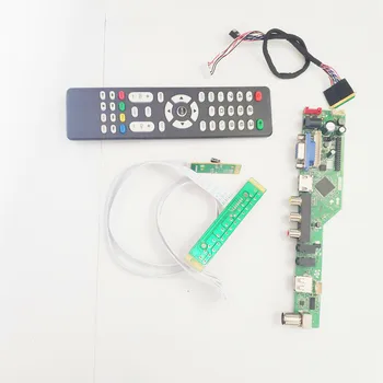 For LP140WH1-TLA4/TLB1 14" 1366*768 notebook PC T.V53 screen controller drive board LVDS 40Pin WLED VGA+HDMI+AV+USB+RF DIY kit
For LP140WH1-TLA4/TLB1 14" 1366*768 notebook PC T.V53 screen controller drive board LVDS 40Pin WLED VGA+HDMI+AV+USB+RF DIY kit