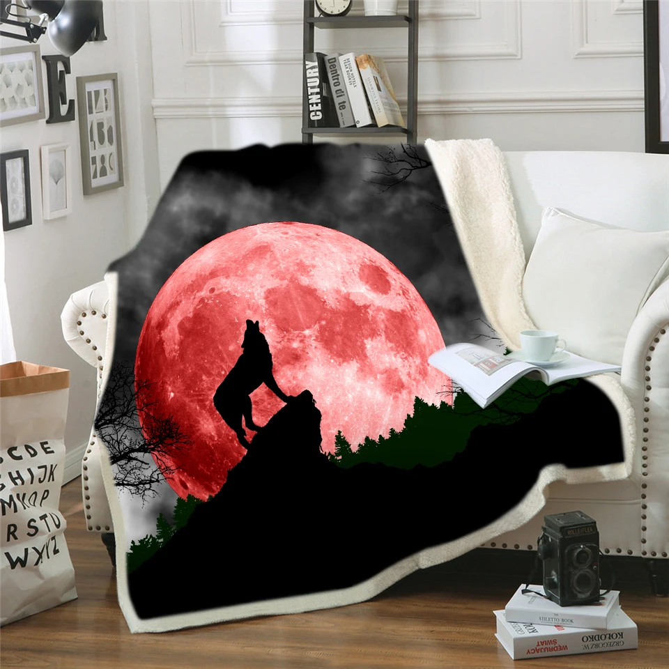 Wolf Blanket on Bed Mandala Flower Plush Throw Blanket Watercolor Animal Thin Quilt Colorful Geometric Bedding Dropship
Wolf Blanket on Bed Mandala Flower Plush Throw Blanket Watercolor Animal Thin Quilt Colorful Geometric Bedding Dropship