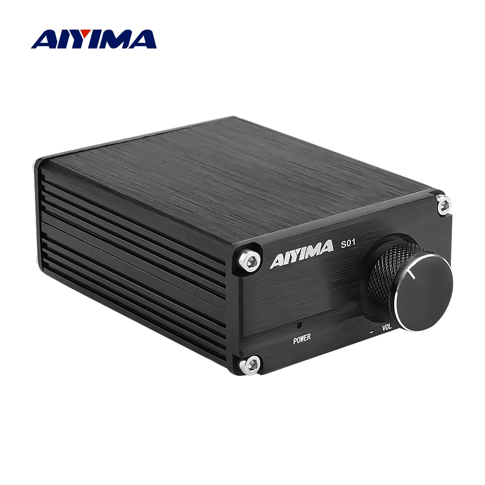 

AIYIMA 100W TPA3116 Subwoofer Power Amplifier Audio Board Home Theater TPA3116D2 Mono Digital Sound Amplifiers NE5532 OP AMP