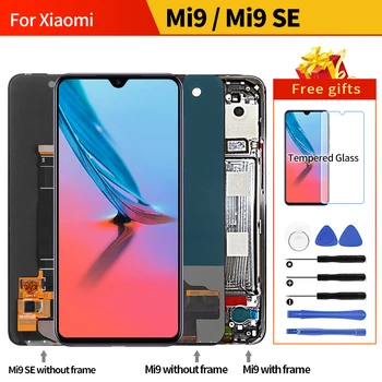 Origianl For Xiaomi Mi 9 LCD MI9 Display Digitizer Assembly Touch Screen M1903F display For Xiaomi Mi9SE LCD Mi9 Mi9 SE pantalla
Origianl For Xiaomi Mi 9 LCD MI9 Display Digitizer Assembly Touch Screen M1903F display For Xiaomi Mi9SE LCD Mi9 Mi9 SE pantalla