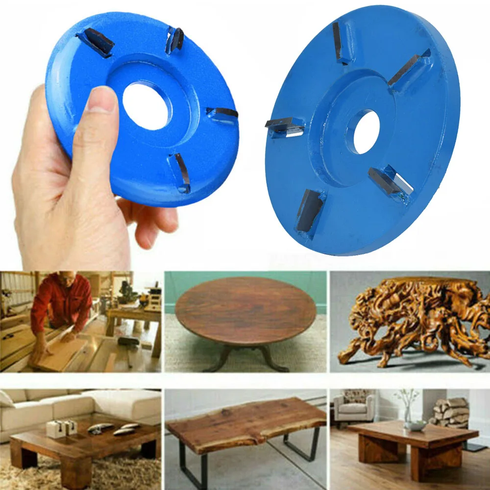 5/6 Tooth Wood Working Carving Disc Milling Drilling Cutter For 22mm Angle Grinder Parts For Wood Carbide Alloy
5/6 Tooth Wood Working Carving Disc Milling Drilling Cutter For 22mm Angle Grinder Parts For Wood Carbide Alloy