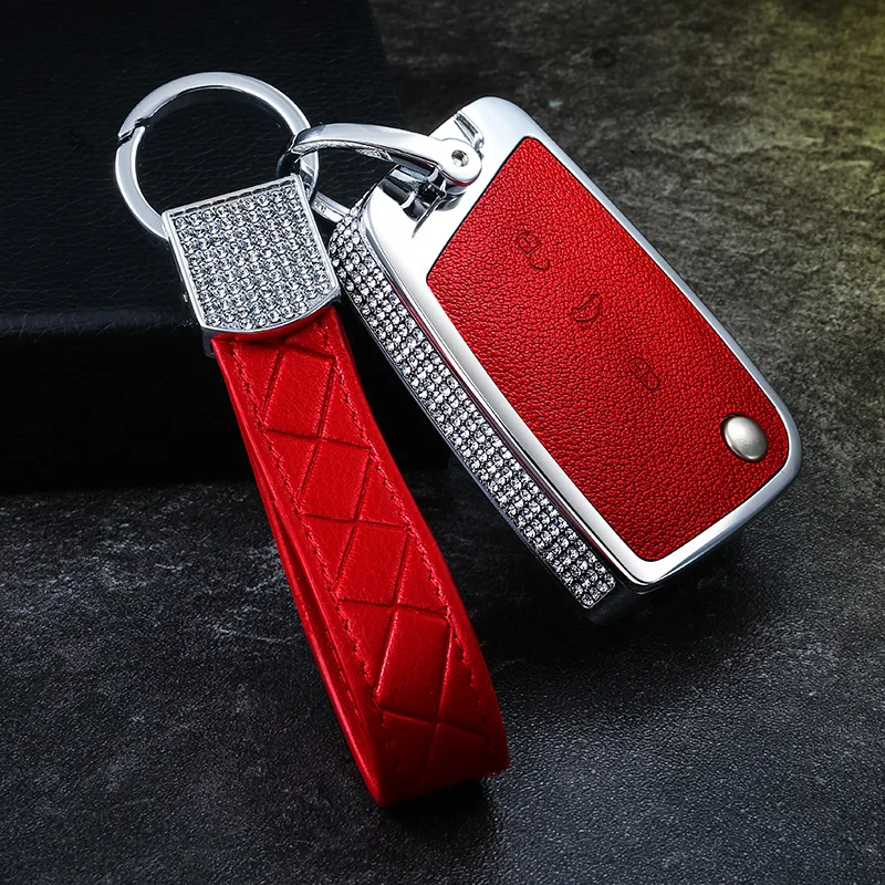 Handmade Leather Modern style Car Key Case Cover Fob Bag Suitable For Volkswage Golf VII MK7 5G BE 3G5 Tiguan AD1 BW2
Handmade Leather Modern style Car Key Case Cover Fob Bag Suitable For Volkswage Golf VII MK7 5G BE 3G5 Tiguan AD1 BW2