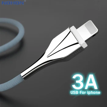USB Fast Charging Cable For Apple iPhone 11 XS Max XR 10 X 8 7 6 S 6S Plus 5 5S SE iPad Mini 3.0A Charger Mobile Phone Data Cord
USB Fast Charging Cable For Apple iPhone 11 XS Max XR 10 X 8 7 6 S 6S Plus 5 5S SE iPad Mini 3.0A Charger Mobile Phone Data Cord