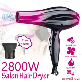 2800W Electric Hair Dryer Professional Adjustable Speed Anion Hairdressing Salon Hot and Cold Wind Travel Hair Dryers 220V
2800W Electric Hair Dryer Professional Adjustable Speed Anion Hairdressing Salon Hot and Cold Wind Travel Hair Dryers 220V
