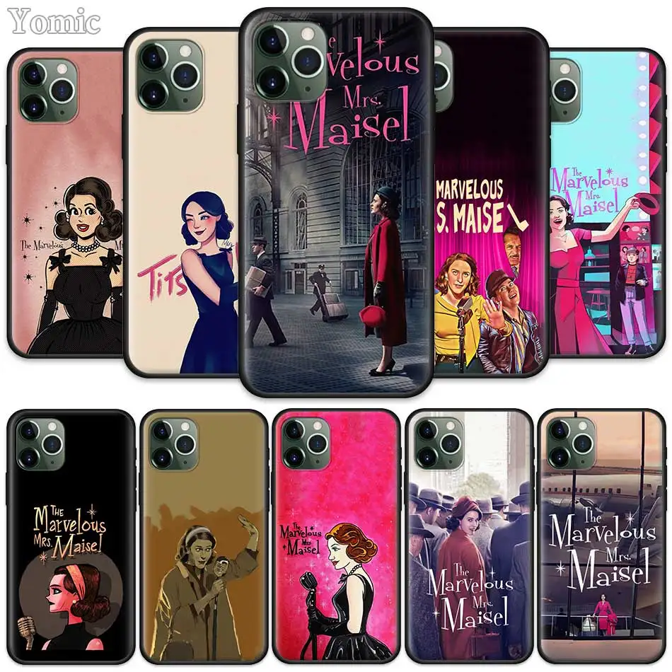 The Marvelous Mrs Maisel Case for Apple iPhone 11 Pro XR X XS MAX 7 8 6 6S Plus 5 5S SE Black Soft Silicone Phone Cover Coque
The Marvelous Mrs Maisel Case for Apple iPhone 11 Pro XR X XS MAX 7 8 6 6S Plus 5 5S SE Black Soft Silicone Phone Cover Coque