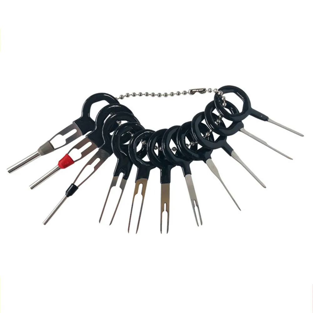 11Pcs/lot Auto Car Plug Circuit Board Wire Harness Tool Pick Crimp Needle Set Universal Connector Crimp Pin Terminal Extraction
11Pcs/lot Auto Car Plug Circuit Board Wire Harness Tool Pick Crimp Needle Set Universal Connector Crimp Pin Terminal Extraction