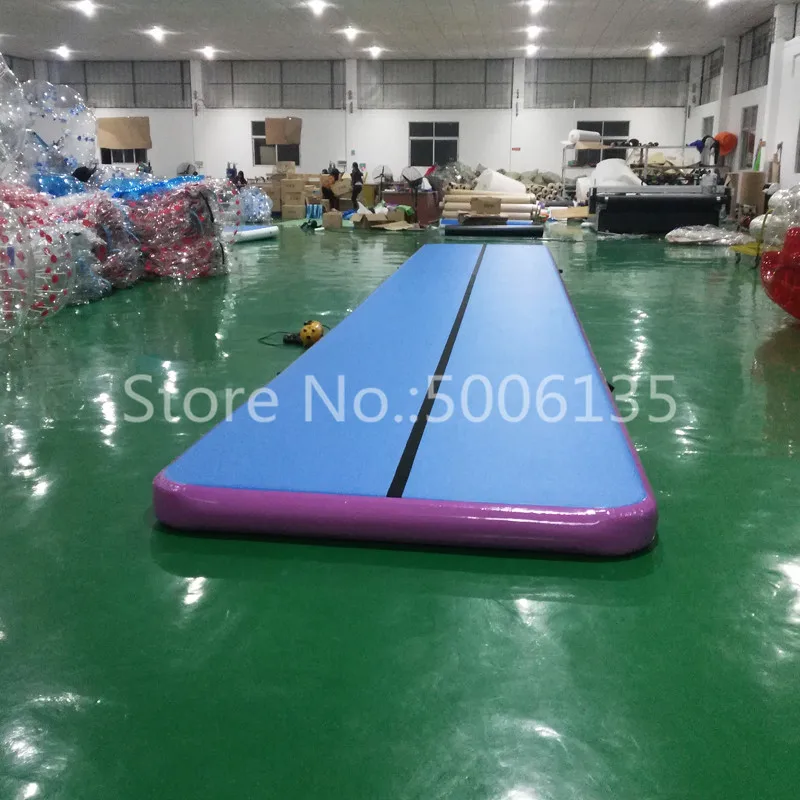 2020 10M Big Size Inflatable Gymnastics AirTrack Tumbling Air Track Floor Trampoline for Home Use/Training/Cheerleading/Beach | Игрушки и