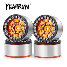 YEAHRUN 4Pcs Orange Micro Beadlock Wheel Rims Hubs for 1/24 Axial SCX24 90081 RC Crawler Car Upgrade Parts
YEAHRUN 4Pcs Orange Micro Beadlock Wheel Rims Hubs for 1/24 Axial SCX24 90081 RC Crawler Car Upgrade Parts