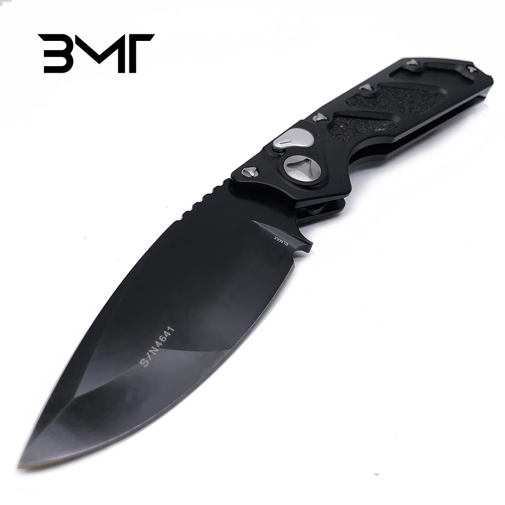 BMT Mirco DOC Killswitch черный складной нож D2 лезвие с алюминиевой ручкой Тактический