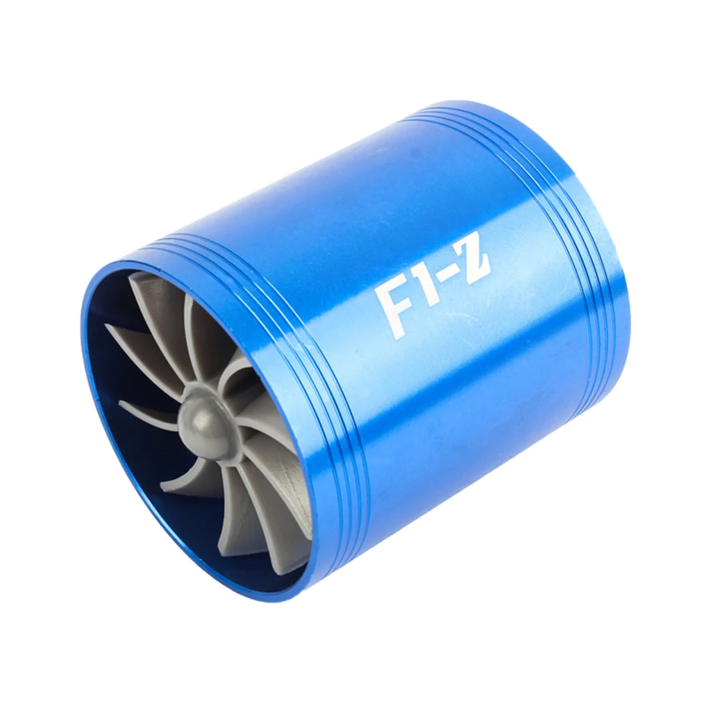 Turbocharger Twin Fan Gas Fuel Saver Turbo 2.5-2.9inch Easy installation Turbocharger Twin Fan Gas Fuel Saver Turbo 2.5-2.9inch Easy installation