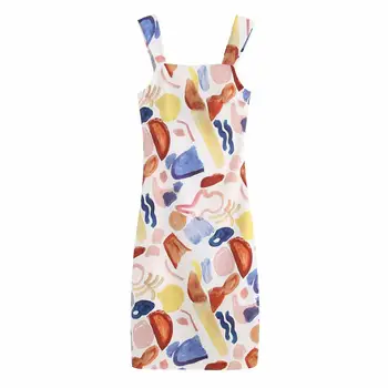 2019 new women sweet colorful graffiti print casual sling dress ladies knotted strap chic vestidos party straight dresses DS2373
2019 new women sweet colorful graffiti print casual sling dress ladies knotted strap chic vestidos party straight dresses DS2373