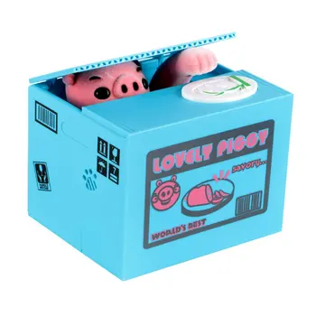 Automatic Stole Coin Piggy Bank Panda Pig Cat Money Box Money Saving Box New Money Boxes AB
Automatic Stole Coin Piggy Bank Panda Pig Cat Money Box Money Saving Box New Money Boxes AB