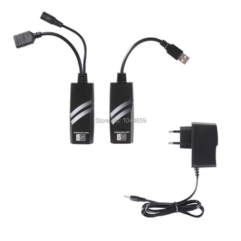 USB 2.0 Extension Extender Adapter Up To 100M Using CAT5/CAT5E/6 RJ45 Lan Network Ethernet Repeater Adapter
USB 2.0 Extension Extender Adapter Up To 100M Using CAT5/CAT5E/6 RJ45 Lan Network Ethernet Repeater Adapter