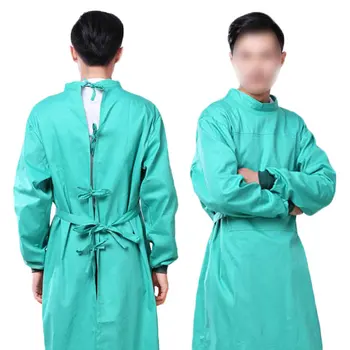 Cotton Surgical Gown Hospital Polyester Cotton Surgical Gown Isolation Clothing
Cotton Surgical Gown Hospital Polyester Cotton Surgical Gown Isolation Clothing