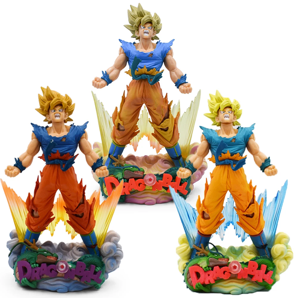 Dragon Ball Z PVC Action Figures 23cm Angry Son Goku Anime Super Saiyan Sculpture Model Toys Collectible Model
Dragon Ball Z PVC Action Figures 23cm Angry Son Goku Anime Super Saiyan Sculpture Model Toys Collectible Model