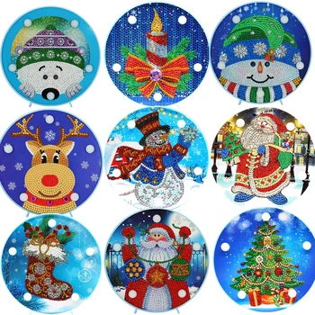 New DIY Special Shaped Diamond Painting LED Night Light Christmas Elk Snowman Ornament Table Desk Night Lights for Kids Bedroom
New DIY Special Shaped Diamond Painting LED Night Light Christmas Elk Snowman Ornament Table Desk Night Lights for Kids Bedroom