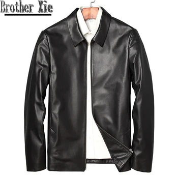 Casual Real Leather Jacket Men Aviator Pilot Sheepskin Genuine Leather Bomber Jacket Slim 4XL Short Coats Male Veste Cuir Homme
Casual Real Leather Jacket Men Aviator Pilot Sheepskin Genuine Leather Bomber Jacket Slim 4XL Short Coats Male Veste Cuir Homme