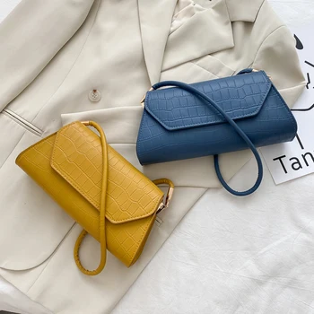 2020 Lady's Stone Pattern Baguette Bags Retro Solid Soft PU Leather Female Shoulder Bag Mini Casual Tote Purse Handbag for Women
2020 Lady's Stone Pattern Baguette Bags Retro Solid Soft PU Leather Female Shoulder Bag Mini Casual Tote Purse Handbag for Women
