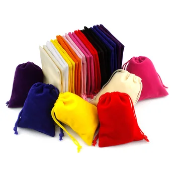 10 pcs/lot 8x10cm Coloful Velvet Jewelry bag Pouches Packaging Display Drawstring Packing Gift Bags & Pouches
10 pcs/lot 8x10cm Coloful Velvet Jewelry bag Pouches Packaging Display Drawstring Packing Gift Bags & Pouches
