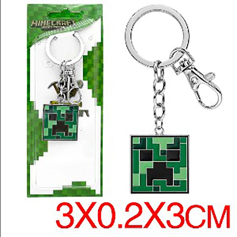 2020 Minecrafted Surrounding Game Creative Metal Pendant Key Chain Cartoon Gift Bag Pendant Birthday Christmas Gift Unisex 
2020 Minecrafted Surrounding Game Creative Metal Pendant Key Chain Cartoon Gift Bag Pendant Birthday Christmas Gift Unisex