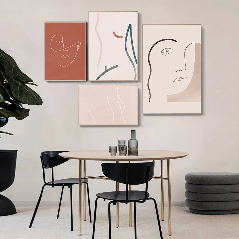 Simple Line Drawing Woman Wall Poser Abstract Canvas Art Print Minimalist Painting Desert Modern Decorative Picture Room Decor
Simple Line Drawing Woman Wall Poser Abstract Canvas Art Print Minimalist Painting Desert Modern Decorative Picture Room Decor