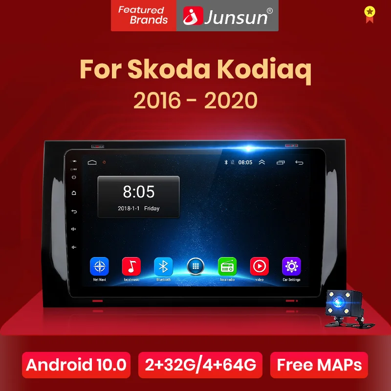 Junsun V1 Android 10.0 DSP CarPlay Car Radio Multimedia Video Player Auto Stereo GPS For Skoda Kodiaq 2016 - 2020 2 din dvd
Junsun V1 Android 10.0 DSP CarPlay Car Radio Multimedia Video Player Auto Stereo GPS For Skoda Kodiaq 2016 - 2020 2 din dvd