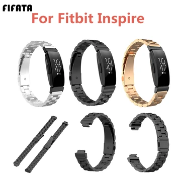 FIFATA 2020 New Metal Stainless Steel Wrist Strap For Fitbit Inspire/Inspire HR/Ace 2 Smart Bracelet Replacement Watch Strap
FIFATA 2020 New Metal Stainless Steel Wrist Strap For Fitbit Inspire/Inspire HR/Ace 2 Smart Bracelet Replacement Watch Strap