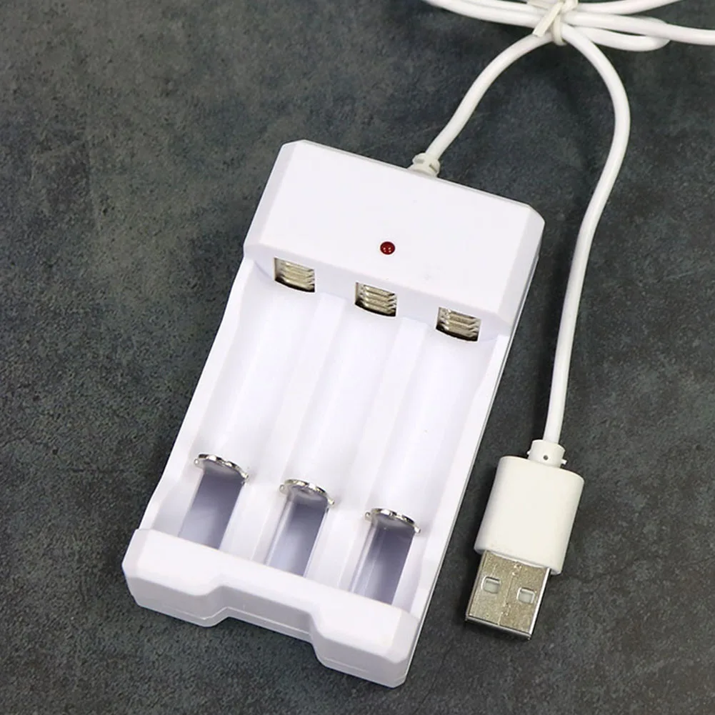 Adjustable Adapter Charging Stand Charger Rechargeable USB 3 Slots Battery For AA/AAA Battery
Adjustable Adapter Charging Stand Charger Rechargeable USB 3 Slots Battery For AA/AAA Battery