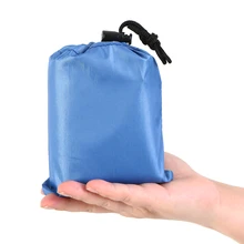 Ao ar livre ultraleve lona acampamento survival sun shelter multifuncional à prova dmultifunctional água praia toldo tenda tapete chuva abrigo(China)