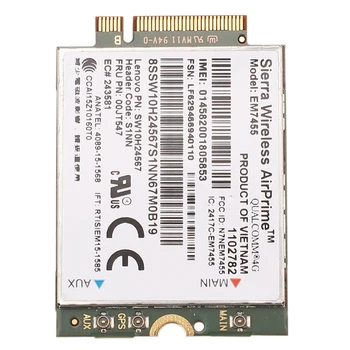 EM7455 4G LTE Module 00JT547 4G Card for Thinkpad T460 T460S T560 X1 Carbon P70 P50 X260 Laptop
EM7455 4G LTE Module 00JT547 4G Card for Thinkpad T460 T460S T560 X1 Carbon P70 P50 X260 Laptop
