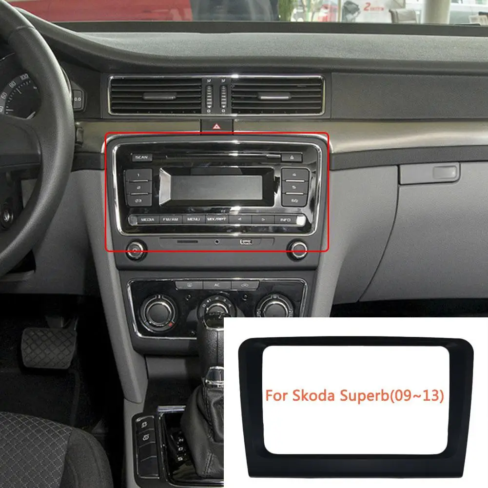 Car Refitting Radio Stereo DVD Frame Fascia Dash Panel Installation Kits Conversion Fascia for Skoda Superb(09~13) Car Parts
Car Refitting Radio Stereo DVD Frame Fascia Dash Panel Installation Kits Conversion Fascia for Skoda Superb(09~13) Car Parts