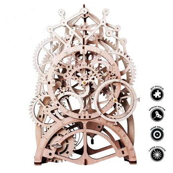 Robotime DIY Laser Cutting 3D Mechanical Model Wooden Model Building Kits Assembly Toy Gift for Children Boys
Robotime DIY Laser Cutting 3D Mechanical Model Wooden Model Building Kits Assembly Toy Gift for Children Boys