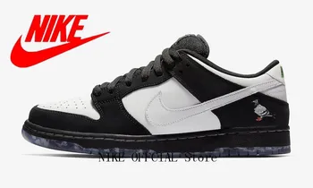Nike SB Dunk Low Panda Pigeon men's and women's Black Mesh Yarn Full Breathable skate shoes
Nike SB Dunk Low Panda Pigeon men's and women's Black Mesh Yarn Full Breathable skate shoes
