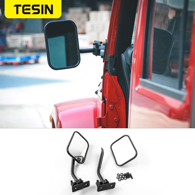 Car Rearview Mirror for Jeep Wrangler 1987+ Adjustment Blind Spot for Jeep Wrangler YJ TJ JK JL 2007-2018 Exterior Accessories
Car Rearview Mirror for Jeep Wrangler 1987+ Adjustment Blind Spot for Jeep Wrangler YJ TJ JK JL 2007-2018 Exterior Accessories