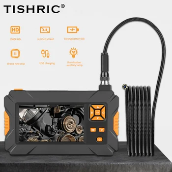 TISHRIC Endoscope 1080P HD 4.3 Inch Display Screen IP67 Waterproof Snake Camera Industrial Handheld Borescope Endoscope For Cars
TISHRIC Endoscope 1080P HD 4.3 Inch Display Screen IP67 Waterproof Snake Camera Industrial Handheld Borescope Endoscope For Cars