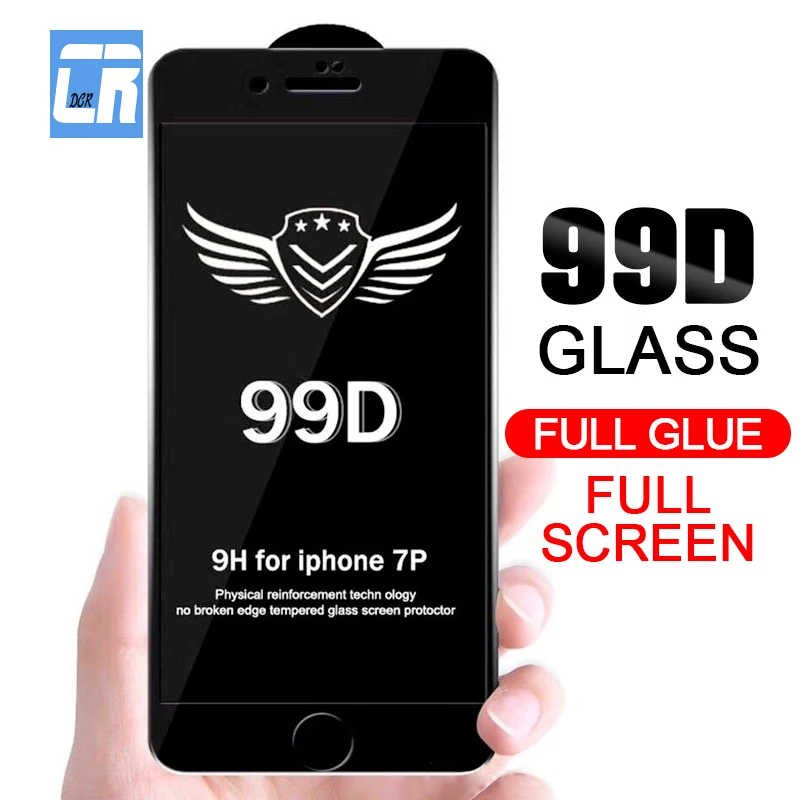 99D Full Screen Tempered Glass for iPhone 7 X Glass Screen Protector Film for iPhone 8 7 6 6s Plus XS XR XS MAX Protective Film
99D Full Screen Tempered Glass for iPhone 7 X Glass Screen Protector Film for iPhone 8 7 6 6s Plus XS XR XS MAX Protective Film