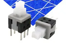 5.8*5.8MM Self Locking / UNlock Push Tactile Power Micro Switch 6 Pin Button Switches 5.8x5.8
5.8*5.8MM Self Locking / UNlock Push Tactile Power Micro Switch 6 Pin Button Switches 5.8x5.8