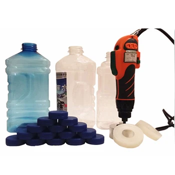 Profesional manual glass water bottle locking capping sealing machine 
Profesional manual glass water bottle locking capping sealing machine