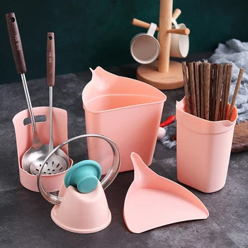 5Pcs/Set Kitchen Storage Box Cutting Board Rest Spoon Rack Pot Pan Lid Stand Chopsticks Organizer Cooking Utensil Organization
5Pcs/Set Kitchen Storage Box Cutting Board Rest Spoon Rack Pot Pan Lid Stand Chopsticks Organizer Cooking Utensil Organization