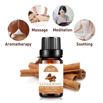 Elite99 10ml Sandalwood Pure Essential Oils for Humidifier Aromatherapy Diffusers Relieve Stress Skin Health Calming Massage Oil
Elite99 10ml Sandalwood Pure Essential Oils for Humidifier Aromatherapy Diffusers Relieve Stress Skin Health Calming Massage Oil