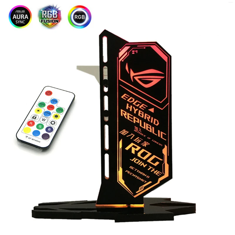 VGA с поддержкой 5V A RGB AURA SYNC графический процессор для видеокамер Вертикальным