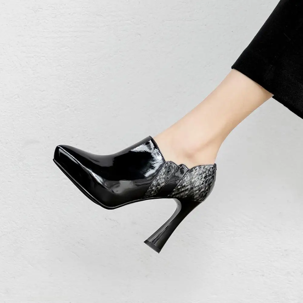 Women shoes Women Pumps Genuine Leather spring footwear Pointed Toe Breathable Heels Loafers A96577 
Women shoes Women Pumps Genuine Leather spring footwear Pointed Toe Breathable Heels Loafers A96577